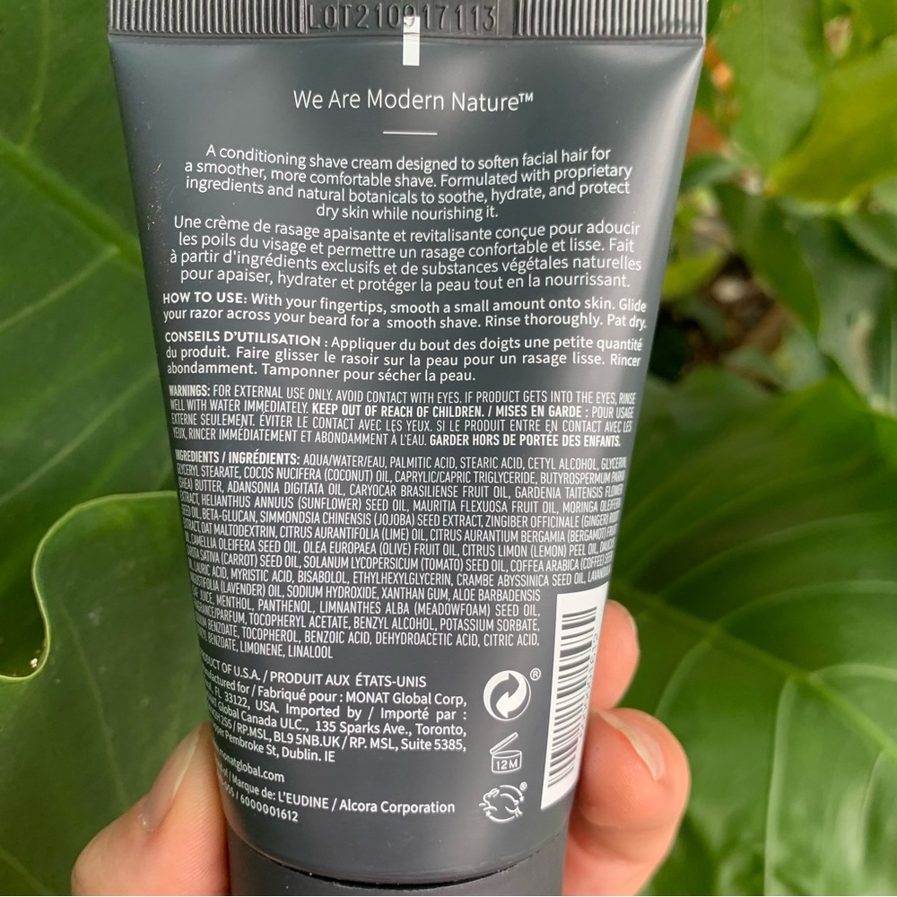 Monat FOR MEN™ Essential Face shave cream - Picture 2 of 4